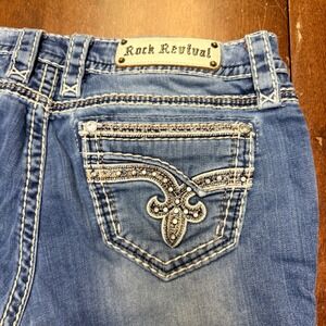 Rock Revival Blue Skinny Jeans